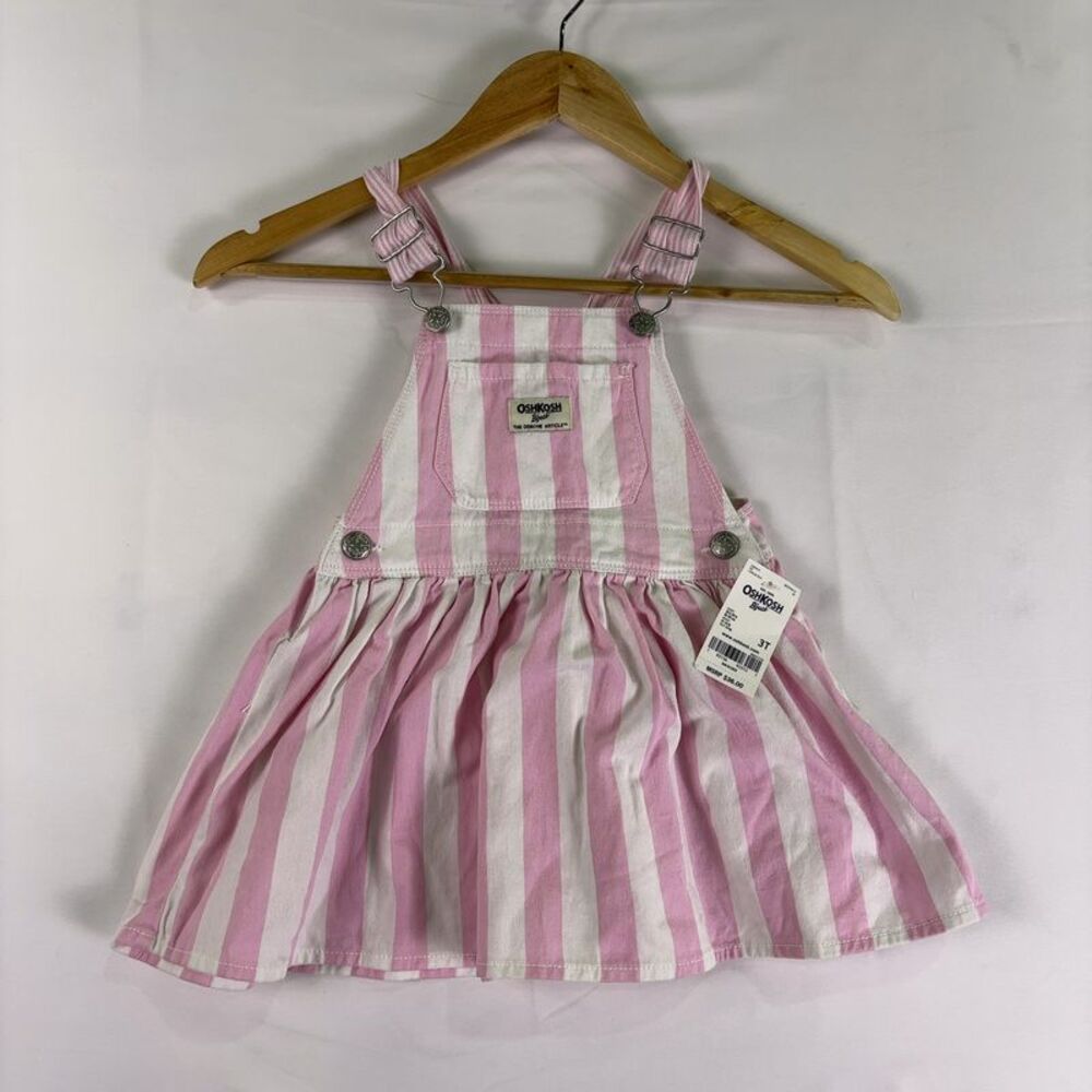 OshKosh B'gosh Toddler Dress Overalls - Picture 1 of 3